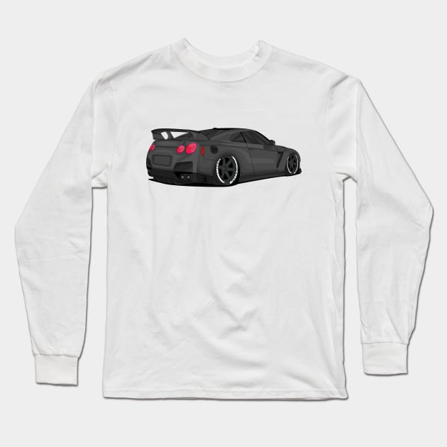 GTR DARK-GREY Long Sleeve T-Shirt by VENZ0LIC